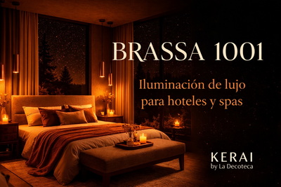 Illuminación relajante para hoteles de lujo y spas kerai 1001 la decoteca